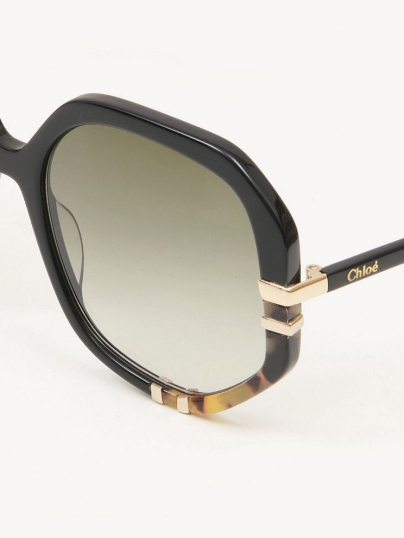 Chloe West Sunglasses BLACK/HAVANA | CHE-SR14560