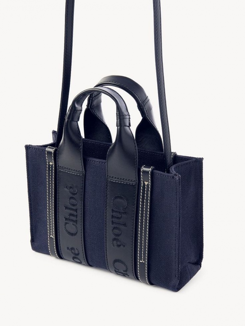 Chloe Woody Tote 4 Mini Bags DEEP DENIM | CHE-SR13699