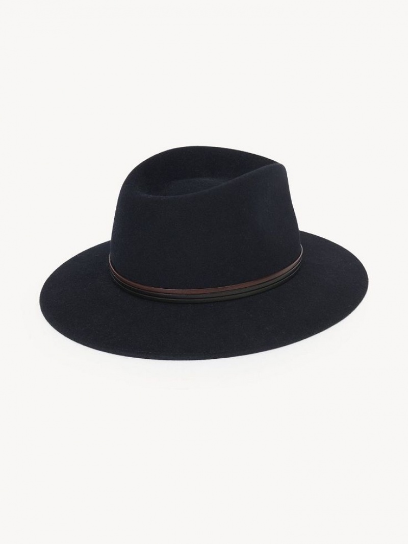 Chloe X Borsalino Steph Hats Deep Navy | CHE-SR14471