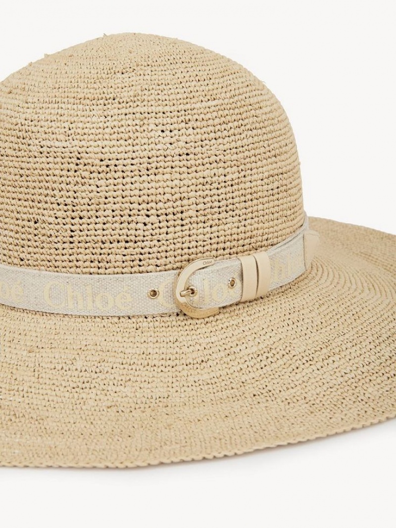 Chloe X Borsalino Woody Hats STRAW BEIGE | CHE-SR14496