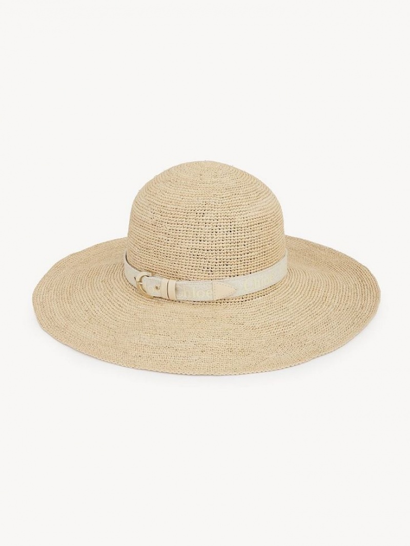 Chloe X Borsalino Woody Hats STRAW BEIGE | CHE-SR14496