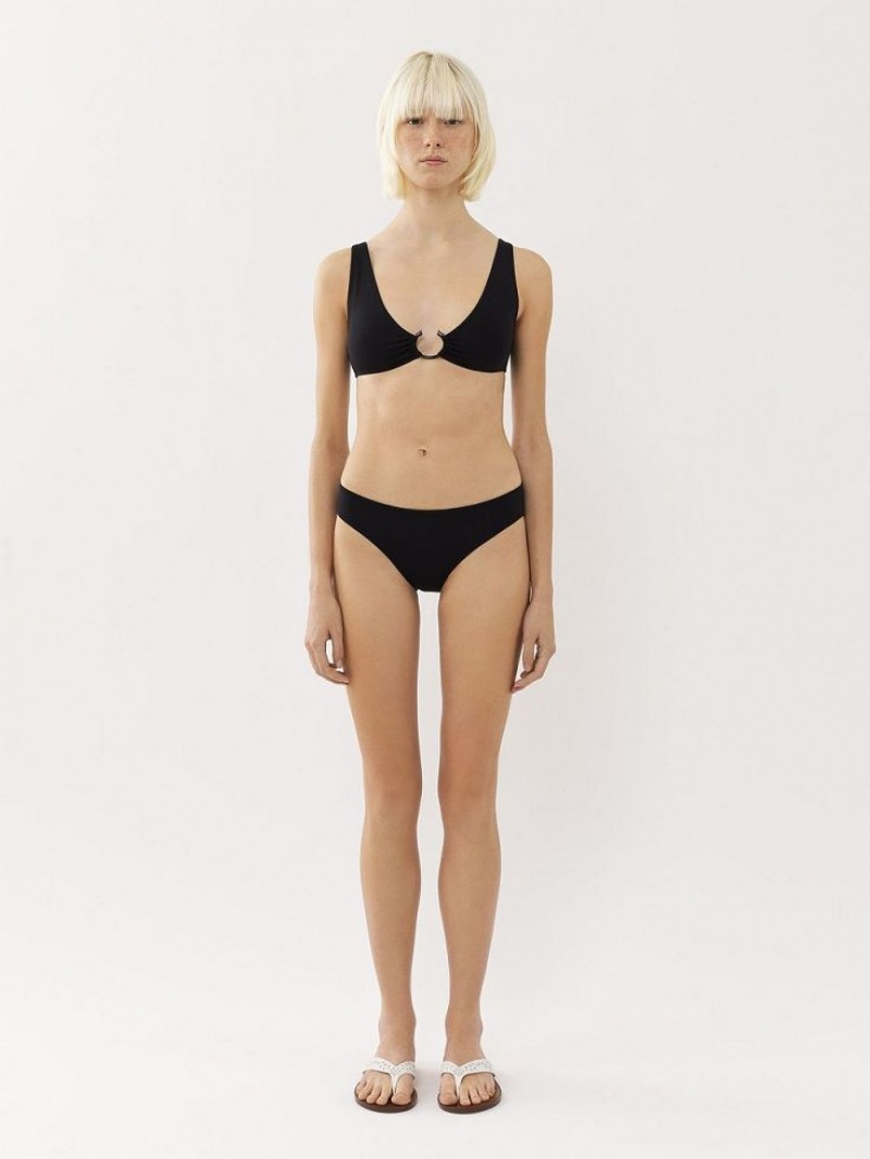 Chloe X Eres Paraguay Bikini Bottom Beachwear Black | CHE-SR14131