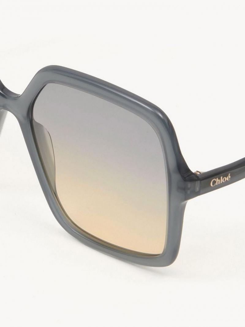 Chloe Zelie Sunglasses BLUEISH GREY | CHE-SR14552