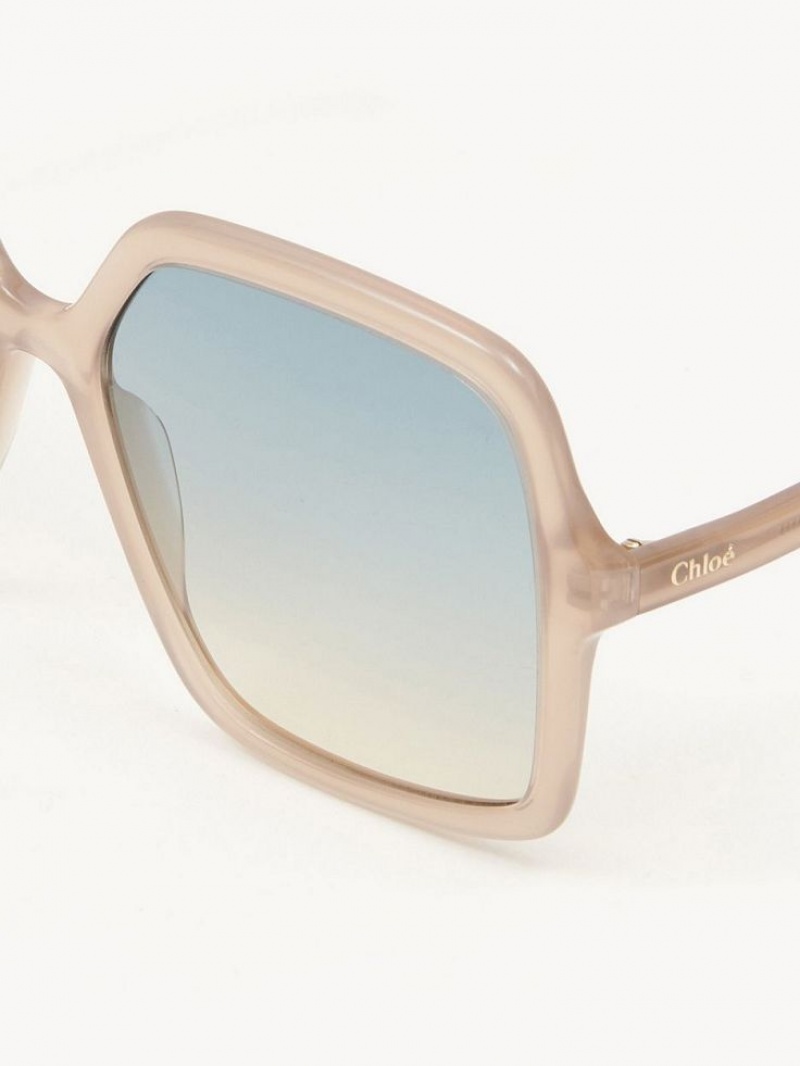 Chloe Zelie Sunglasses BROWN / BEIGE | CHE-SR14551