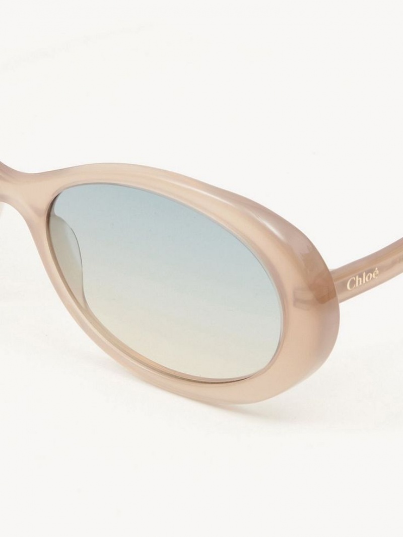 Chloe Zelie Sunglasses BROWN / BEIGE | CHE-SR14553