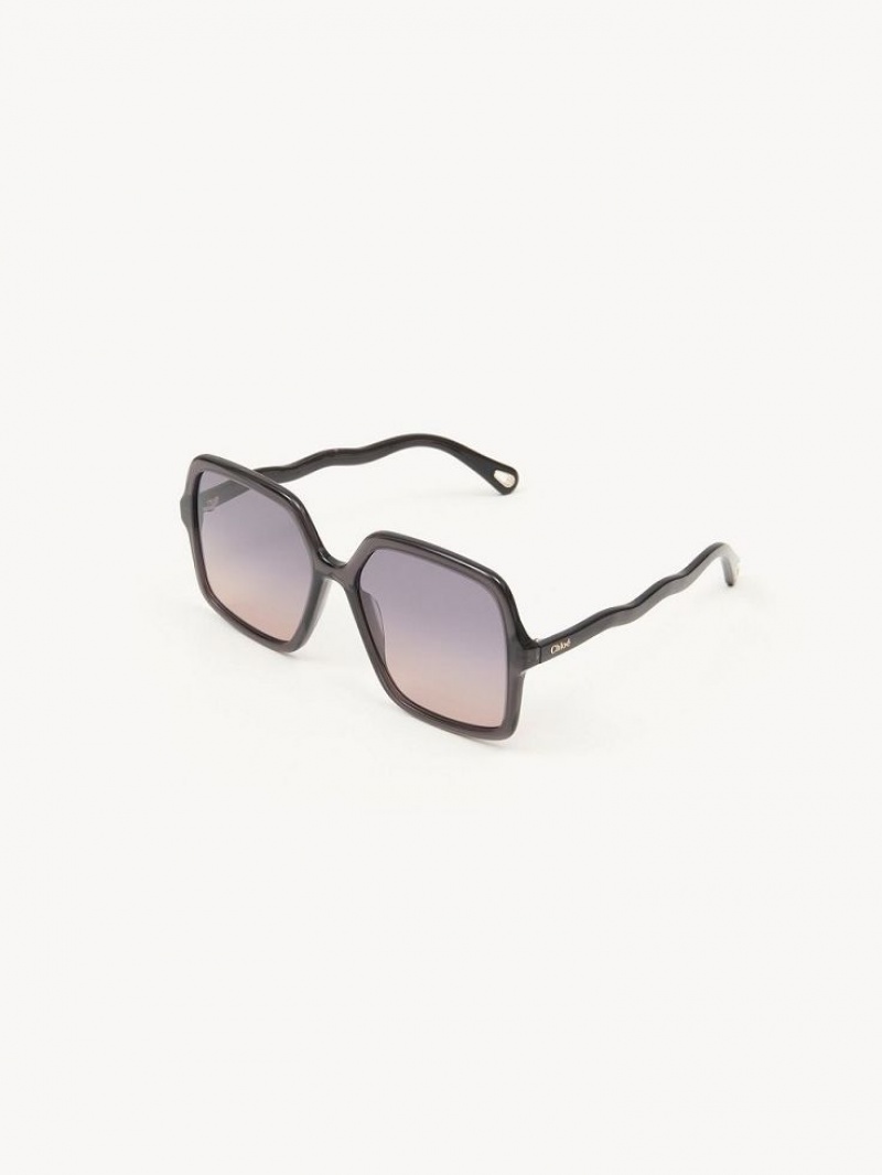 Chloe Zelie Sunglasses Grey | CHE-SR14561