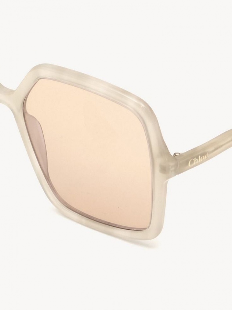 Chloe Zelie Sunglasses Ivory | CHE-SR14516